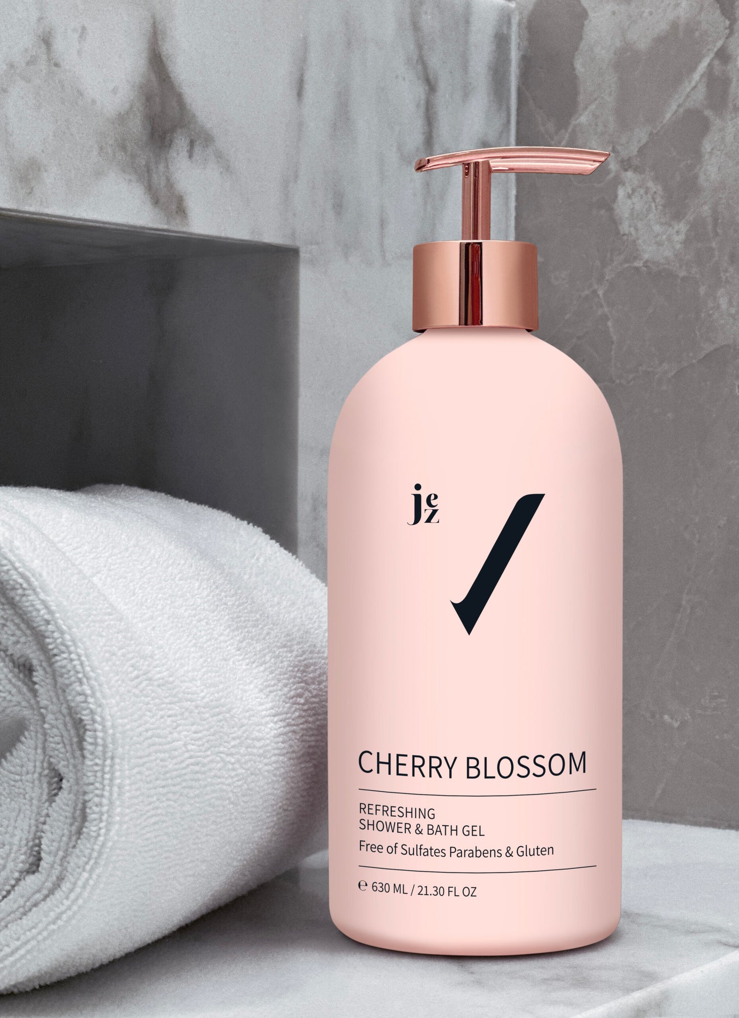 Cherry Blossom ג’ל מקלחת ואמבט טבעי
